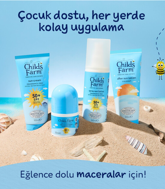 Childs Farm &Ccedil;ocuk G&uuml;neş Sonrası Kremi (100 ml)