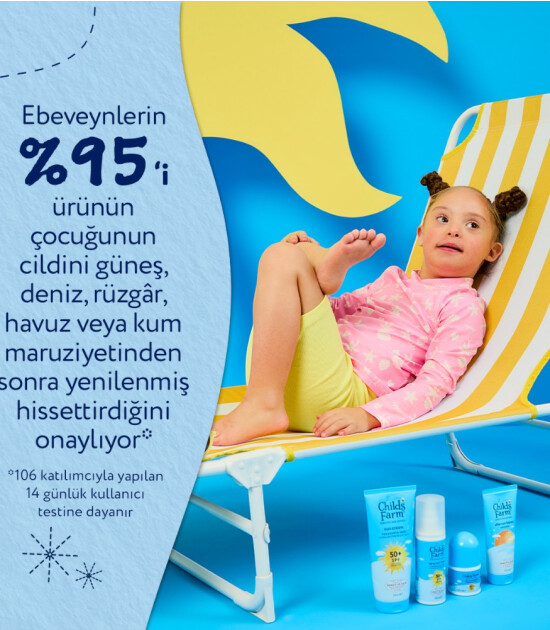 Childs Farm &Ccedil;ocuk G&uuml;neş Sonrası Kremi (100 ml)
