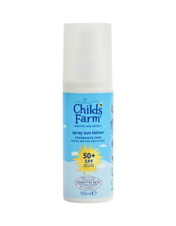 Childs Farm &Ccedil;ocuk G&uuml;neş Spreyi - Parf&uuml;ms&uuml;z SPF 50+ (100 ml)