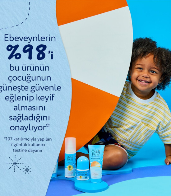 Childs Farm &Ccedil;ocuk G&uuml;neş Spreyi - Parf&uuml;ms&uuml;z SPF 50+ (100 ml)