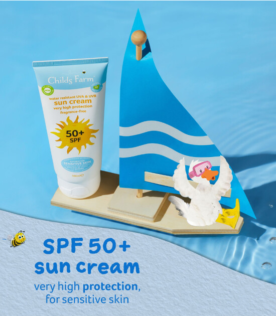 Childs Farm Güneş Kremi Kokusuz (50+ SPF)