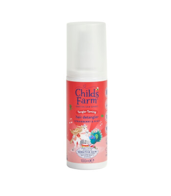 Childs Farm Çilek ve Organik Nane Özlü Kolay Tarama Çocuk Saç Spreyi (100 ml)