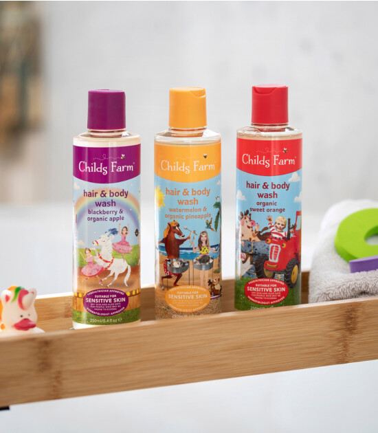 Childs Farm Organik Mandalina Özlü Uyku Öncesi Bebek Banyo Köpüğü