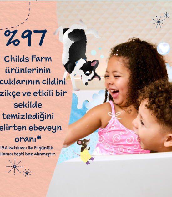 Childs Farm Organik Portakal &Ccedil;ocuk Banyo K&ouml;p&uuml;ğ&uuml;  (250 ml)