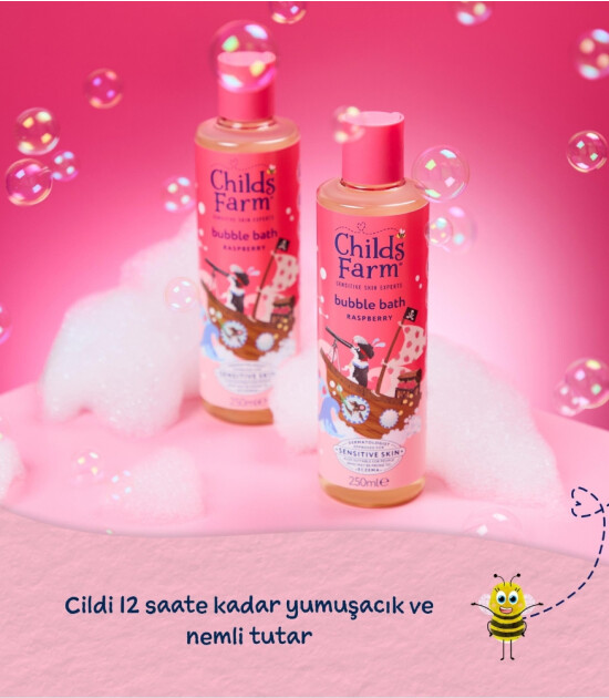 Childs Farm Organik Ahududu &Ouml;zl&uuml; Banyo K&ouml;p&uuml;ğ&uuml;