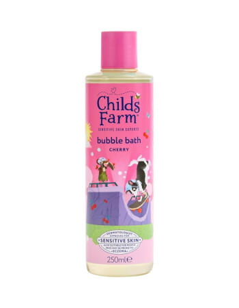 Childs Farm Organik Kiraz &Ccedil;ocuk Banyo K&ouml;p&uuml;ğ&uuml; (250 ml)