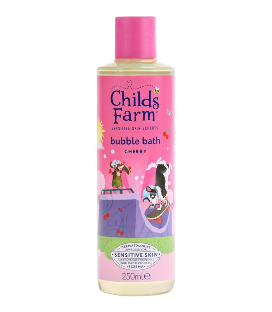 Childs Farm Organik Kiraz &Ccedil;ocuk Banyo K&ouml;p&uuml;ğ&uuml; (250 ml)