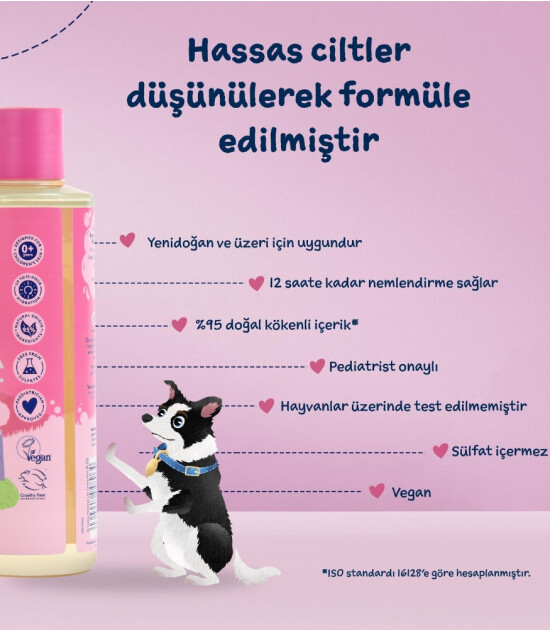 Childs Farm Organik Kiraz &Ccedil;ocuk Banyo K&ouml;p&uuml;ğ&uuml; (250 ml)