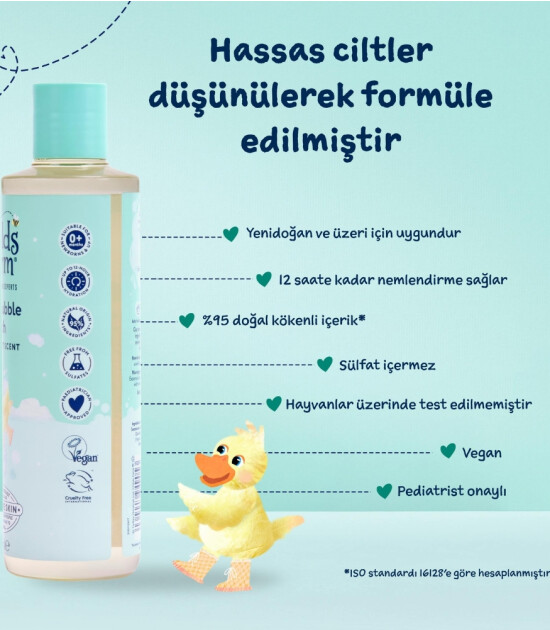 Childs Farm Aloe Vera ve Salatalık &Ouml;zl&uuml; Bebek Banyo K&ouml;p&uuml;ğ&uuml; (250 ml)