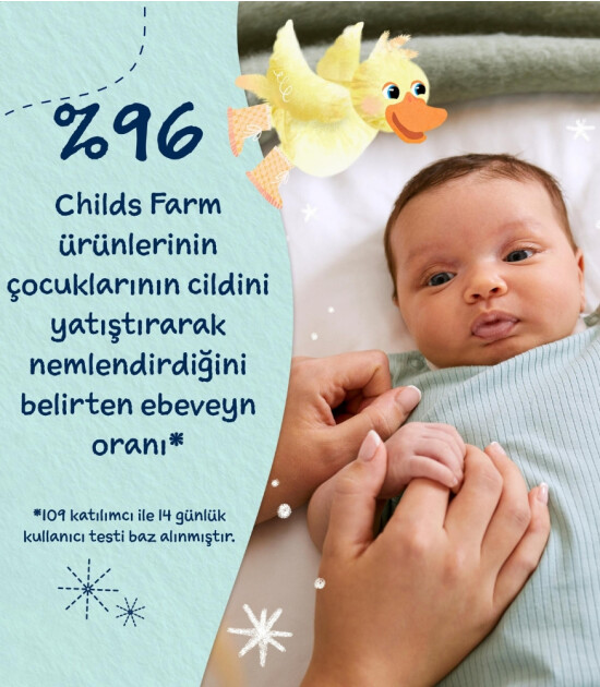 Childs Farm Aloe Vera ve Salatalık &Ouml;zl&uuml; Bebek Sa&ccedil; ve V&uuml;cut Şampuanı (250 ml)