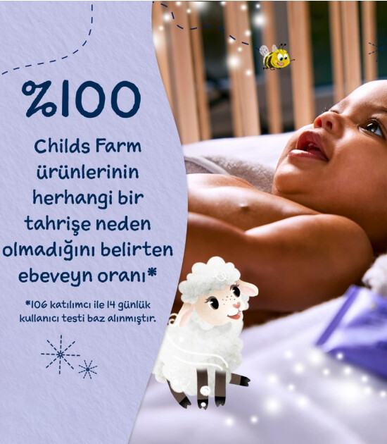 Childs Farm Uyku Zamanı Rahatlatıcı Uyku Spreyi // Lavanta & Ay Işığı S&uuml;t&uuml; (100 ml)