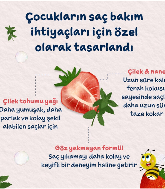 Childs Farm &Ccedil;ilek ve Organik Nane &Ouml;zl&uuml; &Ccedil;ocuk Sa&ccedil; Krem