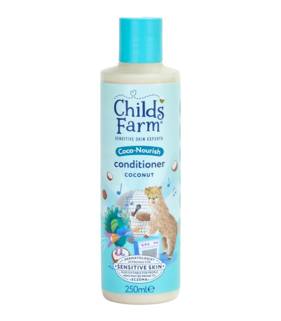 Childs Farm Kuru ve Kıvırcık Sa&ccedil;lar i&ccedil;in Hindistan Cevizi &Ouml;zl&uuml; &Ccedil;ocuk Sa&ccedil; Krem (250 ml)