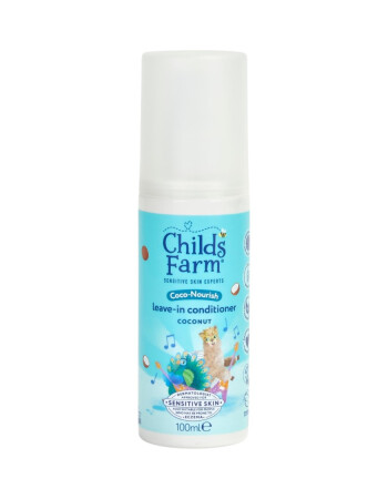 Childs Farm Kuru ve Kıvırcık Sa&ccedil;lar i&ccedil;in Hindistan Cevizi &Ouml;zl&uuml; Durulama Gerektirmeyen Sprey Sa&ccedil; Kremi (100 ml)