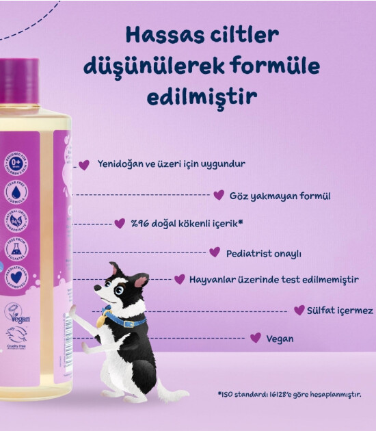 Childs Farm B&ouml;ğ&uuml;rtlen ve Organik Elma &Ouml;zl&uuml; &Ccedil;ocuk Sa&ccedil; ve V&uuml;cut Şampuan (500ml)