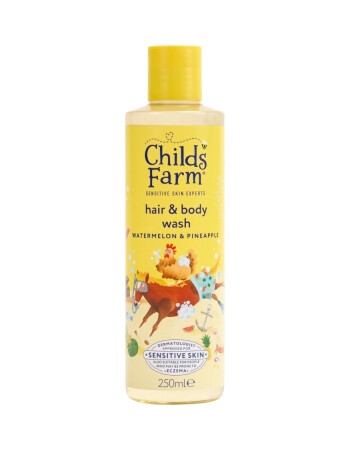 Childs Farm Karpuz ve Ananas &Ouml;zl&uuml; &Ccedil;ocuk Sa&ccedil; ve V&uuml;cut Şampuanı (250 ml)