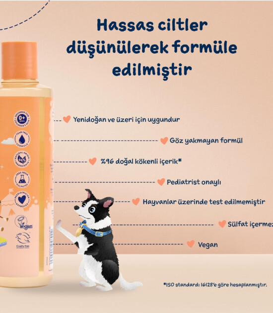 Childs Farm Şeftali ve Kayısı &Ouml;zl&uuml; &Ccedil;ocuk Sa&ccedil; ve V&uuml;cut Şampuanı (250 ml)