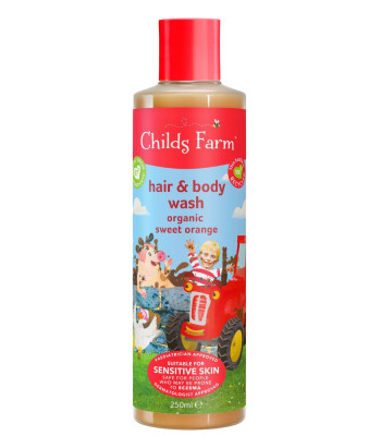 Childs Farm Organik Tatlı Portakal &Ouml;zl&uuml; &Ccedil;ocuk Sa&ccedil; ve V&uuml;cut Şampuan