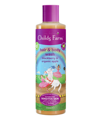 Childs Farm Böğürtlen ve Organik Elma Özlü Çocuk Saç ve Vücut Şampuan