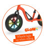 Chillafish Charlie Glow Işıklı Denge Bisikleti (10 inç) // Orange