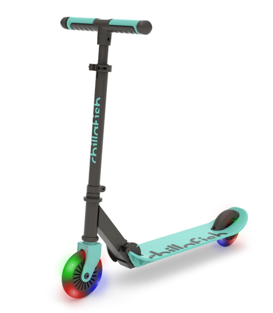 Chillafish Flexxi Glow Işıklı Katlanabilir Scooter // Mint