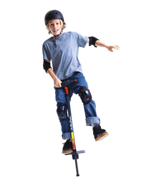 Chillafish Poogi Glow Pogo Stick Işıklı Zıplama &Ccedil;ubuğu (95 cm) // Papaya