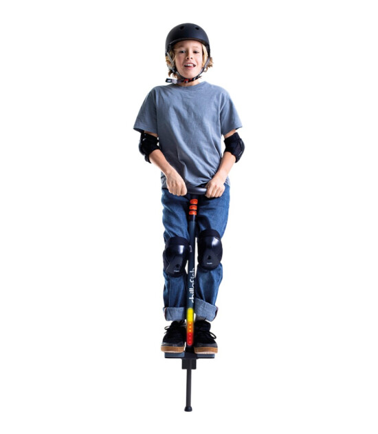 Chillafish Poogi Glow Pogo Stick Işıklı Zıplama &Ccedil;ubuğu (95 cm) // Papaya