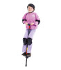 Chillafish Poogi Glow Pogo Stick Işıklı Zıplama &Ccedil;ubuğu (95 cm) // Papaya