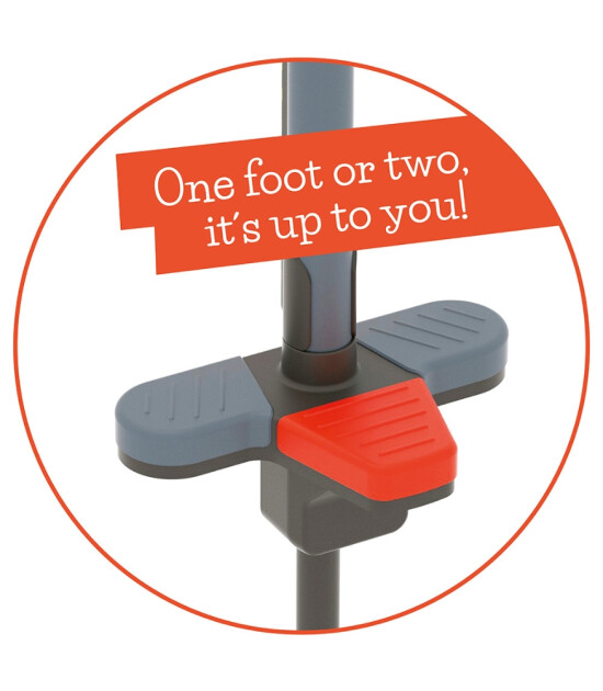 Chillafish Poogi Glow Pogo Stick Işıklı Zıplama &Ccedil;ubuğu (110 cm) // Papaya