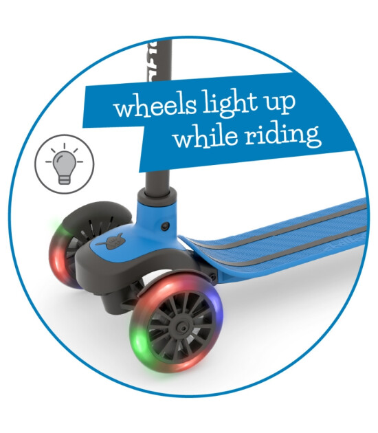 Chillafish Scotti Glow Işıklı Scooter // Navy