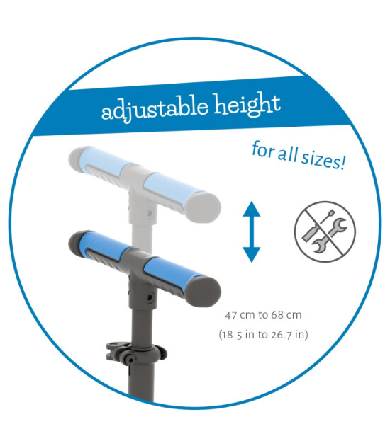 Chillafish Scotti Glow Işıklı Scooter // Navy