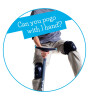 Chillafish Poogi Pogo Stick Zıplama Çubuğu (95 cm) // Mavi