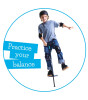 Chillafish Poogi Pogo Stick Zıplama Çubuğu (95 cm) // Mavi