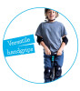 Chillafish Poogi Pogo Stick Zıplama Çubuğu (110 cm) // Mavi