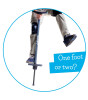 Chillafish Poogi Pogo Stick Zıplama Çubuğu (110 cm) // Mavi
