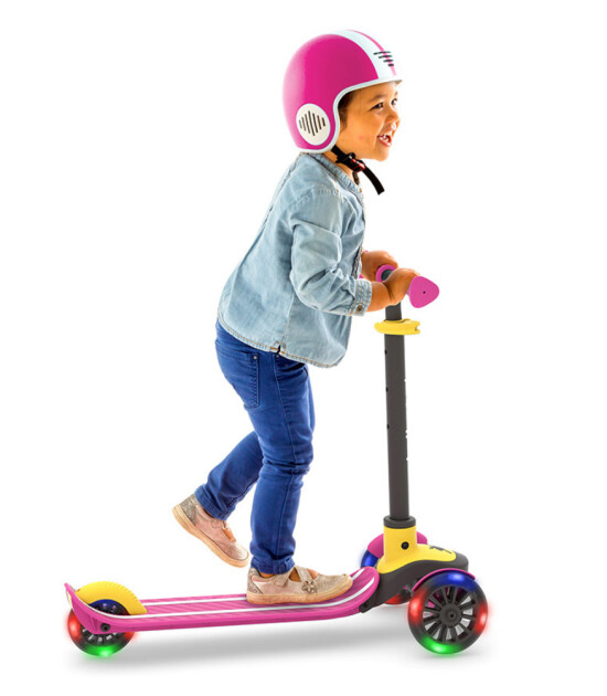 Chillafish Scotti Glow Işıklı Scooter // Pembe