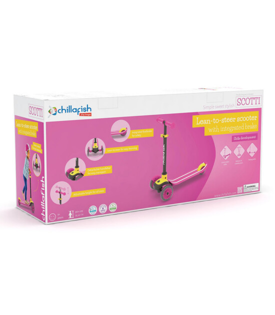 Chillafish Scotti Scooter // Pembe