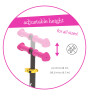 Chillafish Scotti Scooter // Pembe