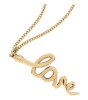 Chocli Altın Kaplama Kolye (18 Ayar) // Love Snake