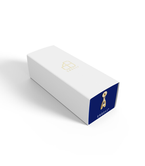 Chocli Altın Kaplama Kolye & Bileklik Charm (18 Ayar) // A