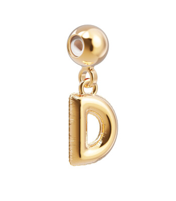 Chocli Altın Kaplama Kolye & Bileklik Charm (18 Ayar) // D