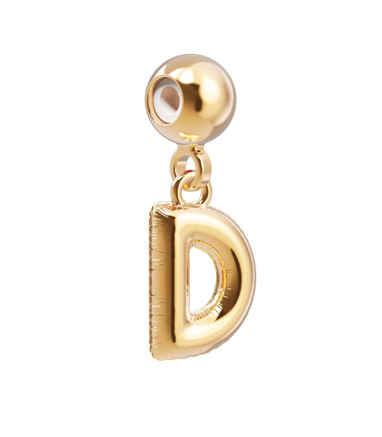 Chocli Altın Kaplama Kolye & Bileklik Charm (18 Ayar) // D