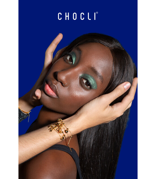 Chocli Altın Kaplama Kolye & Bileklik Charm (18 Ayar) // H