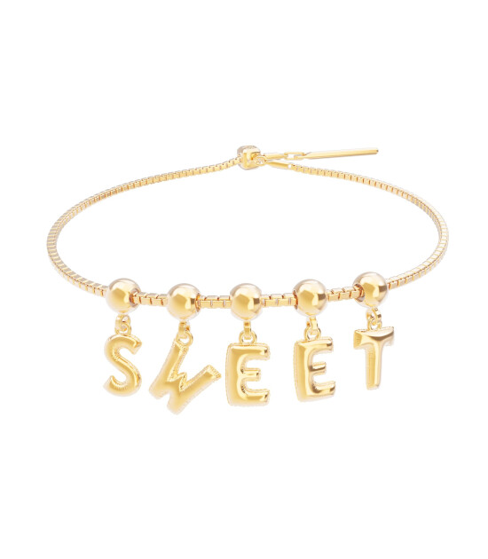 Chocli Altın Kaplama Kolye & Bileklik Charm (18 Ayar) // K