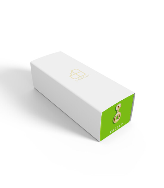 Chocli Altın Kaplama Kolye & Bileklik Charm (18 Ayar) // O