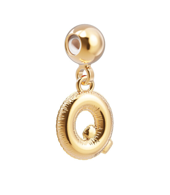 Chocli Altın Kaplama Kolye & Bileklik Charm (18 Ayar) // Q