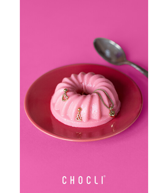 Chocli Altın Kaplama Kolye & Bileklik Charm (18 Ayar) // T