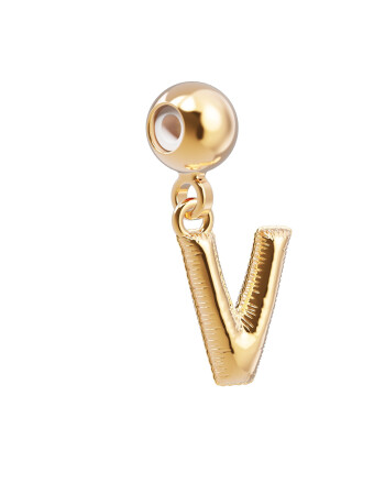 Chocli Altın Kaplama Kolye & Bileklik Charm (18 Ayar) // V