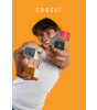 Chocli 18 Ayar Altın Kaplama Charm Harf - X