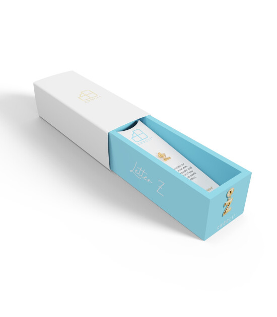 Chocli Altın Kaplama Kolye & Bileklik Charm (18 Ayar) // Z